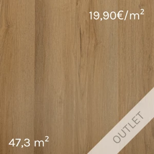 Jäännöserä Vinyylilattia NATURAL WOOD 47,3 m²