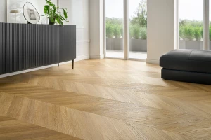 Chevron kalanruoto vinyylilattia MENOR OAK 45°